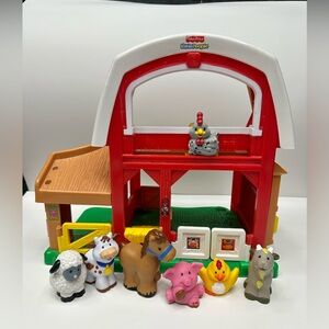 Fisher-Price Little People Farm and 6 animals